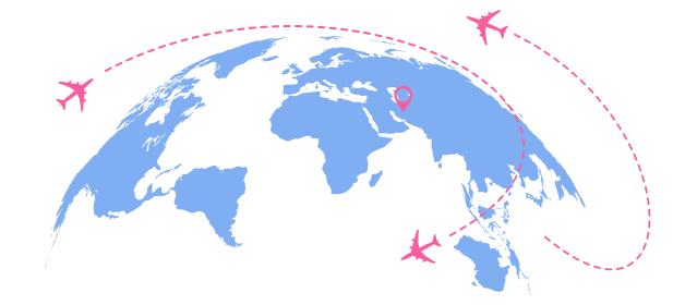 tours flight map