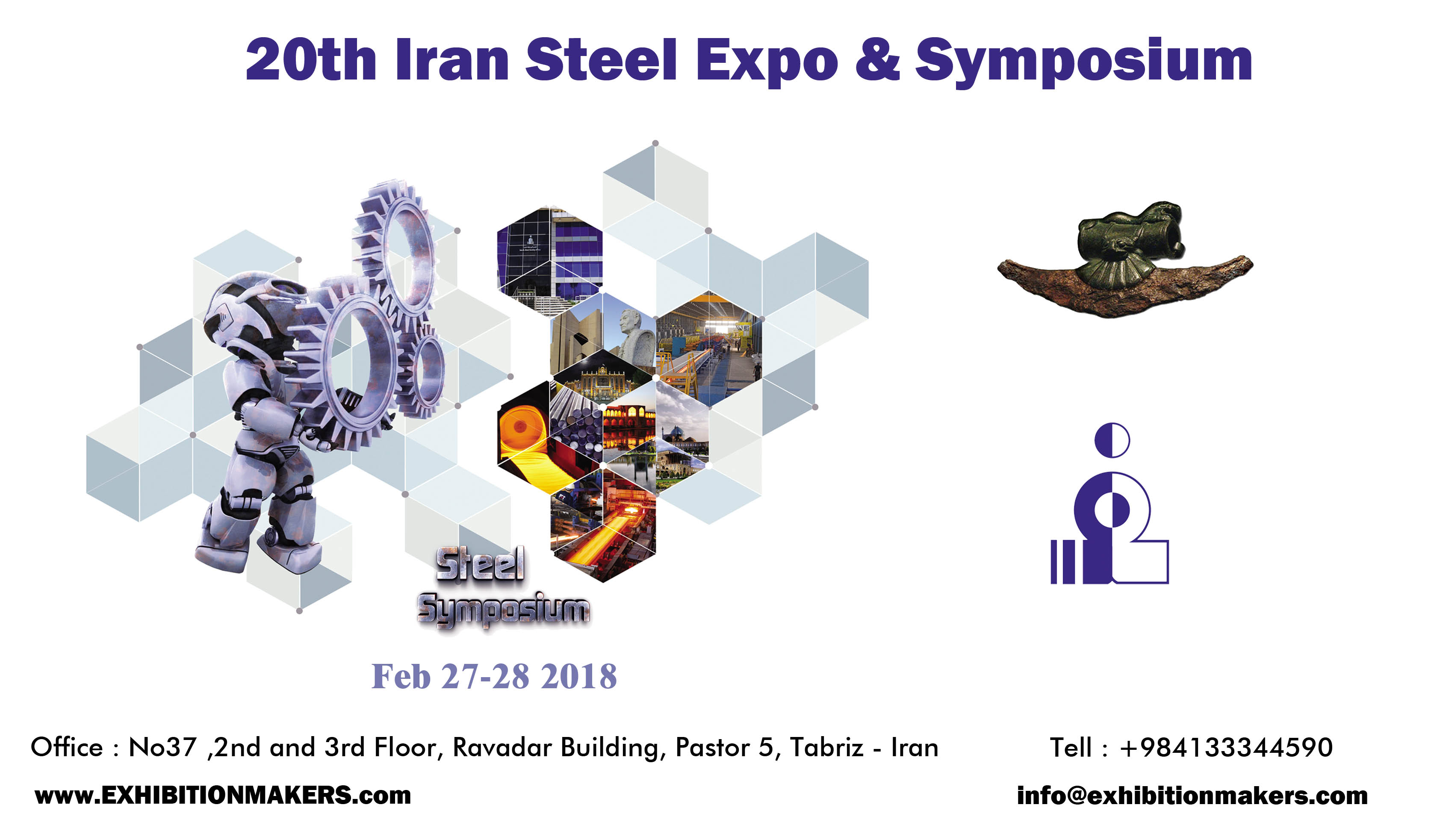 Registration for Iran Steel Exhibition & Symposium 2018