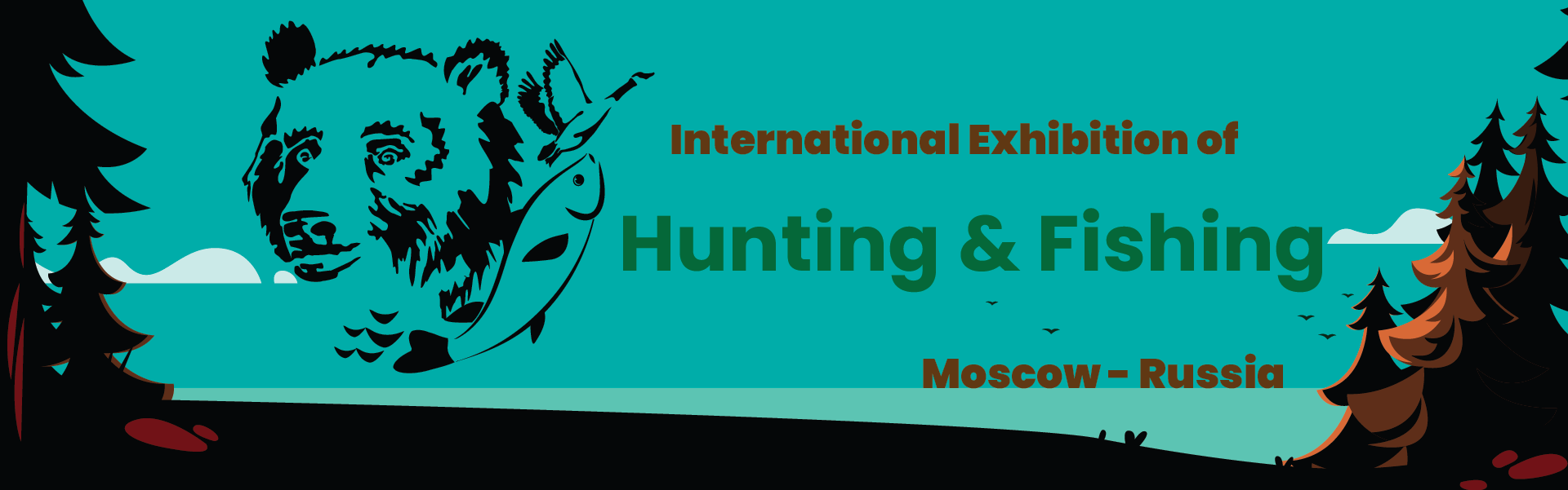 Hunting and Fishing Exhibition Moscow Russia