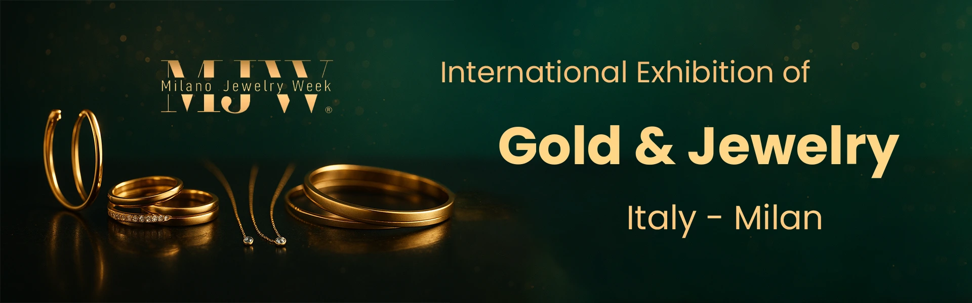 Gold and Jewelry exhibition Milan Italy