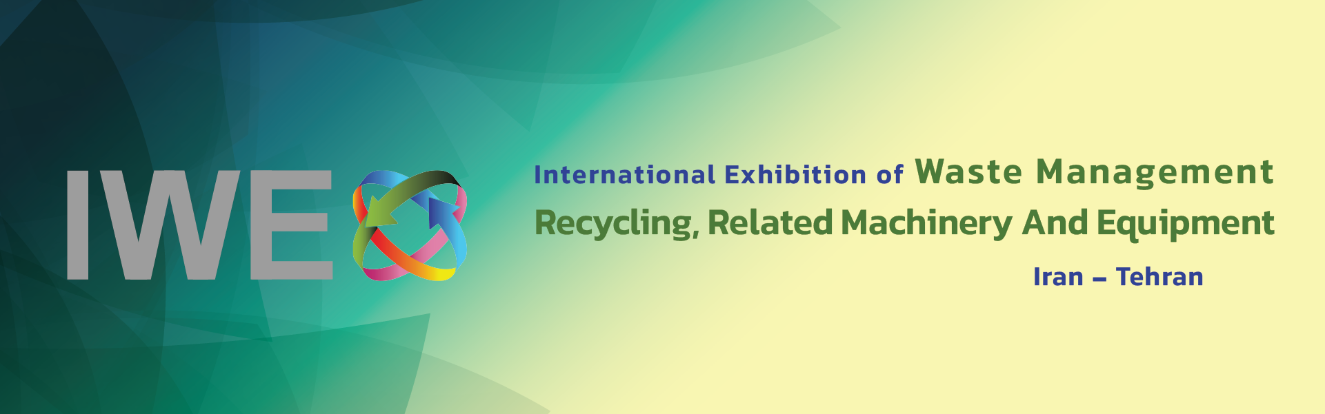 Waste management and recycling Exhibition Iran