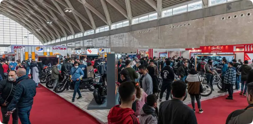 Iran Motorcycles Bicycles and Electrical Cars Exhibition