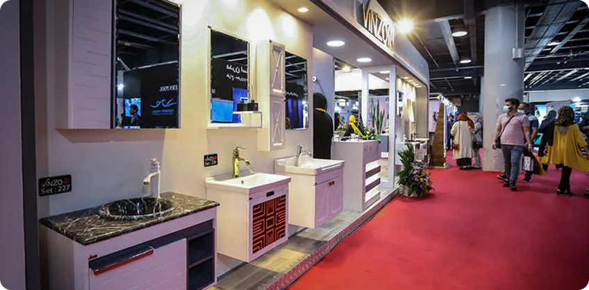 Kitchen Bath Sauna and Pool Equipment Exhibition Iran Tehran