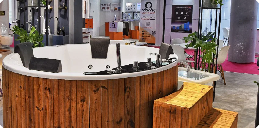 Kitchen Bath Sauna and Pool Equipment Exhibition Iran Tehran