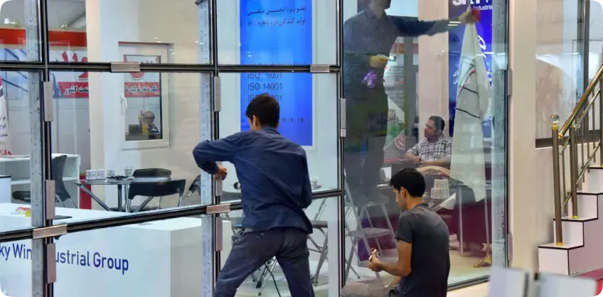 Iran doors and windows exhibition