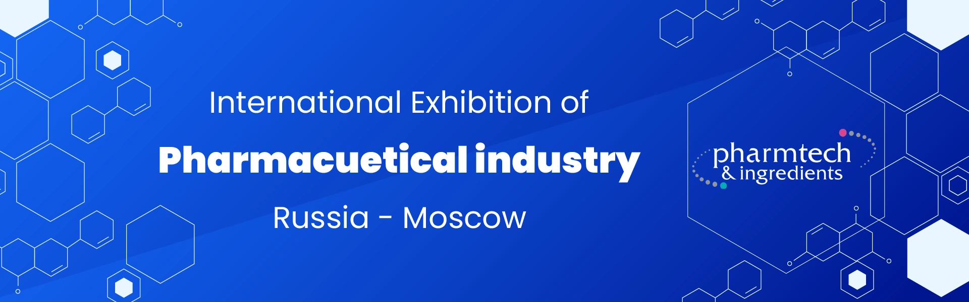 Russia Pharmtech & Ingredients Exhibition