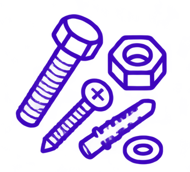 Screws, Nuts, Fasteners & Fixing Systems